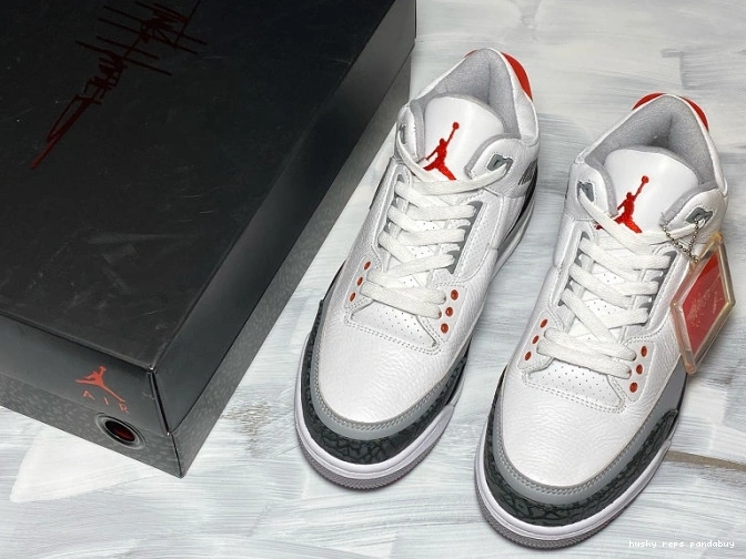 Rep Husky Red AQ3835-160 3 mens Air Tinker NRG Retro Jordan Fire 0725